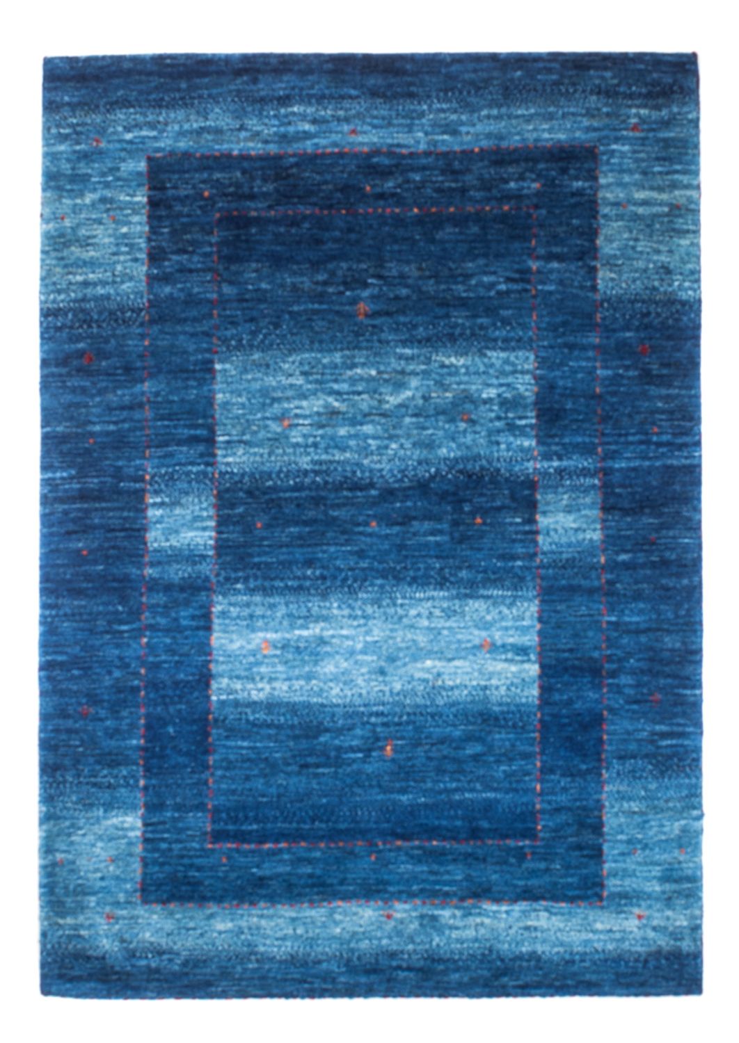 Gabbeh Rug - Loribaft Perser - 145 x 101 cm - blue