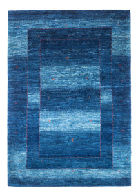 Gabbeh Rug - Loribaft Perser - 145 x 101 cm - blue