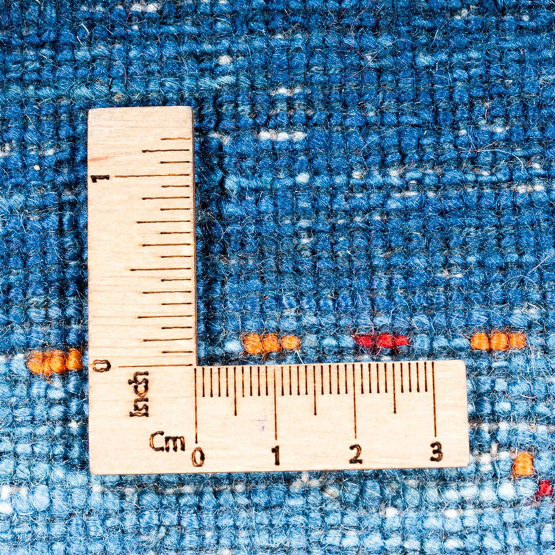 Gabbeh Rug - Loribaft Perser - 145 x 101 cm - blue