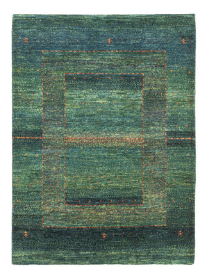 Gabbeh Rug - Loribaft Perser - 111 x 83 cm - green