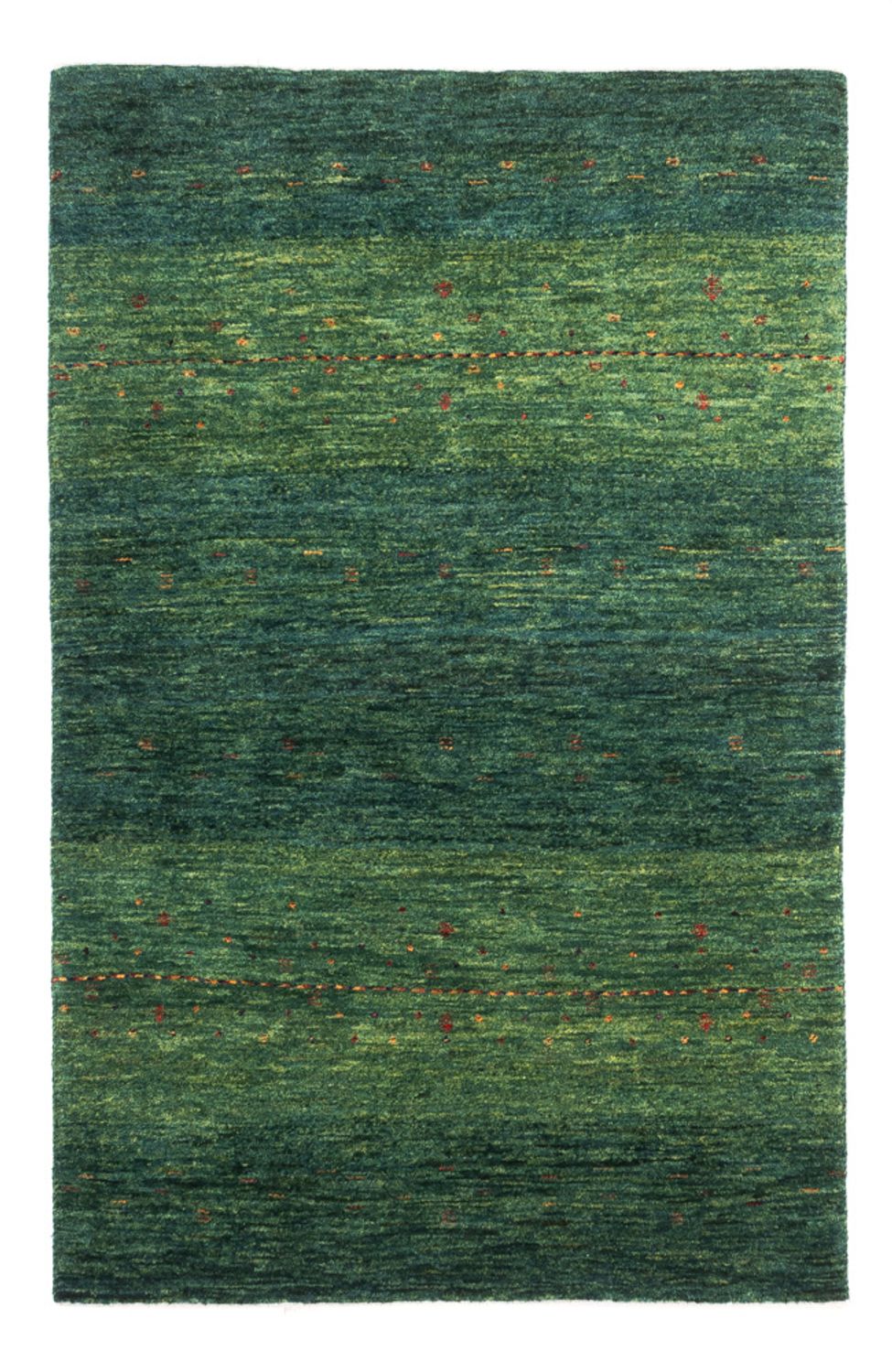 Gabbeh Rug - Loribaft Perser - 125 x 81 cm - green