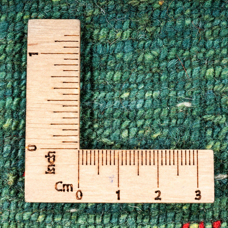 Gabbeh Rug - Loribaft Perser - 125 x 81 cm - green