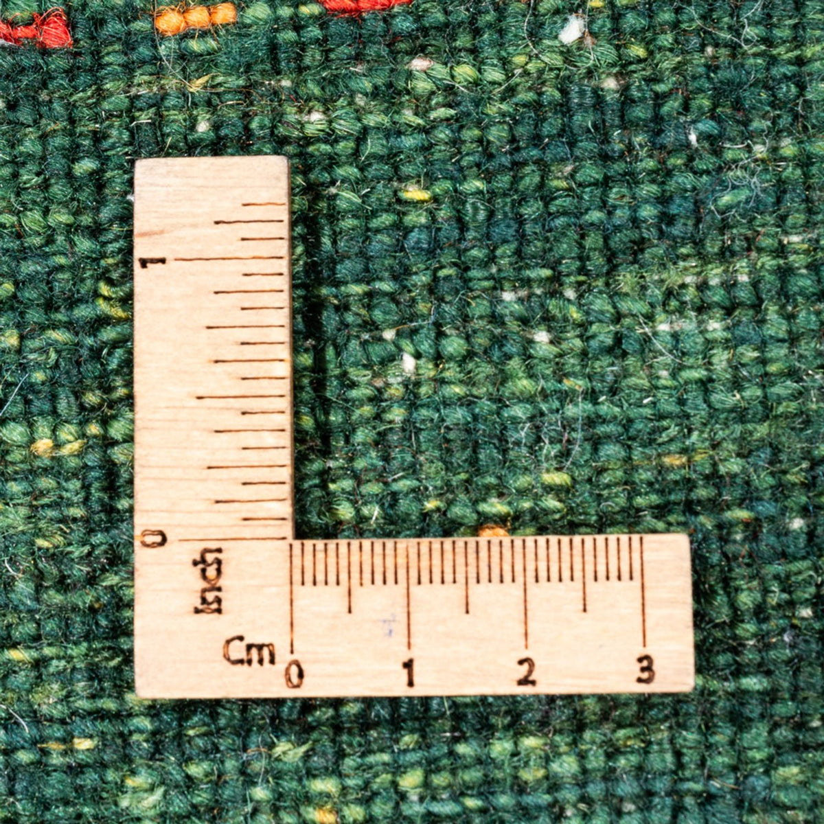 Gabbeh Rug - Loribaft Perser - 118 x 82 cm - green