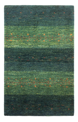 Gabbeh Rug - Loribaft Perser - 130 x 85 cm - green