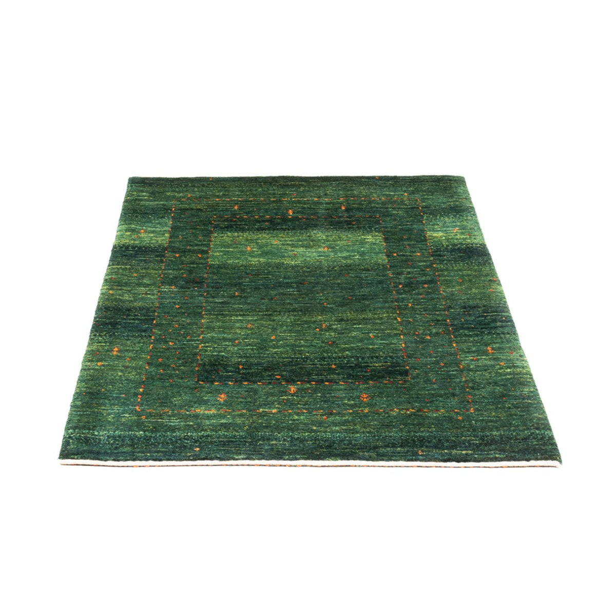 Gabbeh Rug - Loribaft Perser - 119 x 86 cm - green