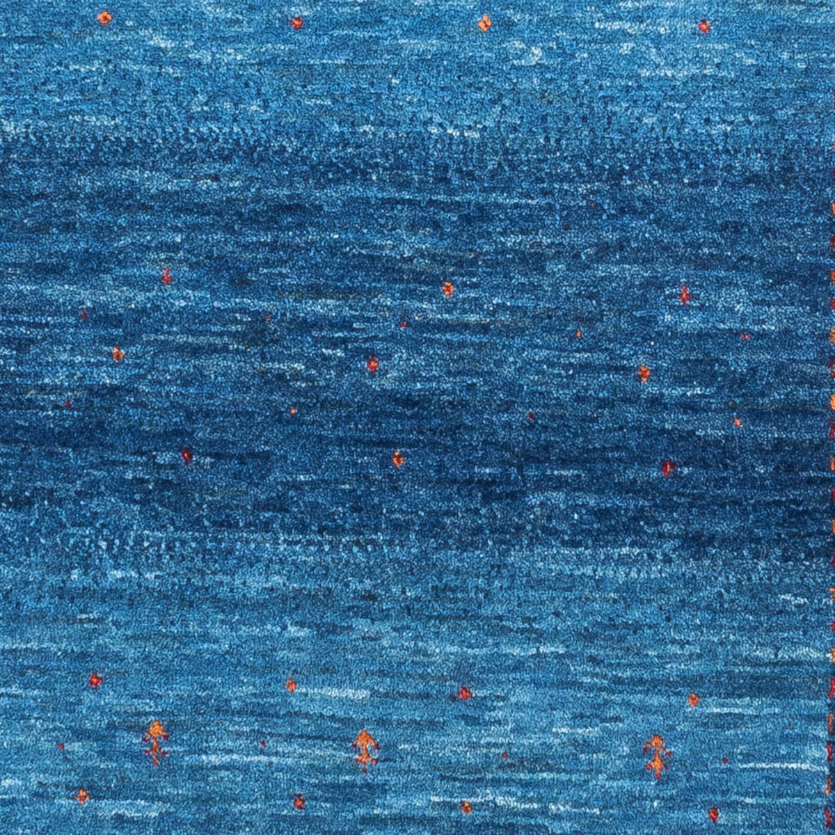 Gabbeh Rug - Loribaft Perser - 135 x 93 cm - blue