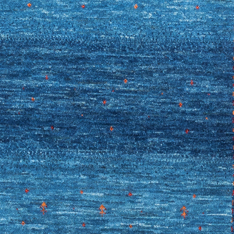 Gabbeh Rug - Loribaft Perser - 135 x 93 cm - blue