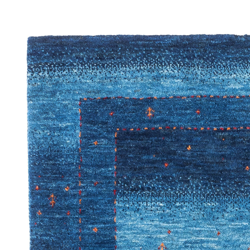 Gabbeh Rug - Loribaft Perser - 135 x 93 cm - blue