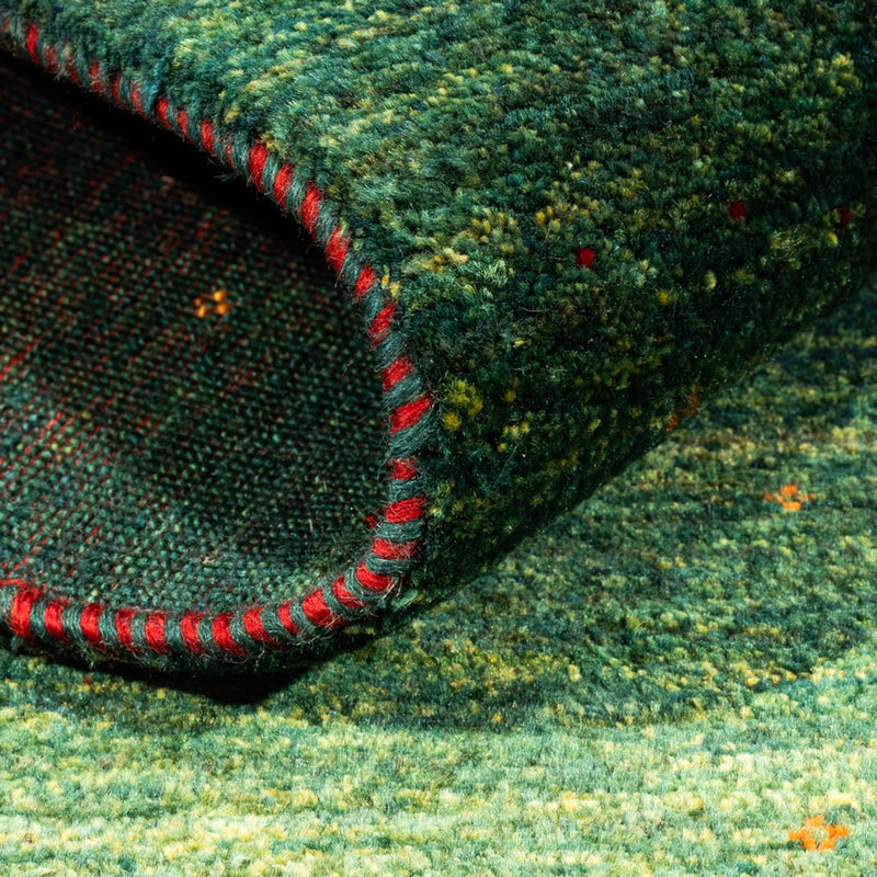 Gabbeh Rug - Loribaft Perser - 146 x 88 cm - green