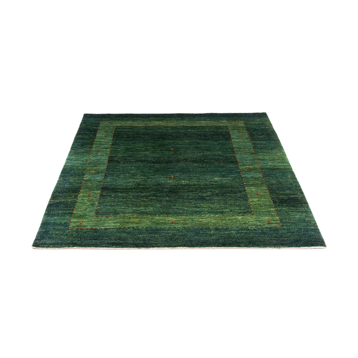 Gabbeh Rug - Loribaft Perser - 162 x 132 cm - green