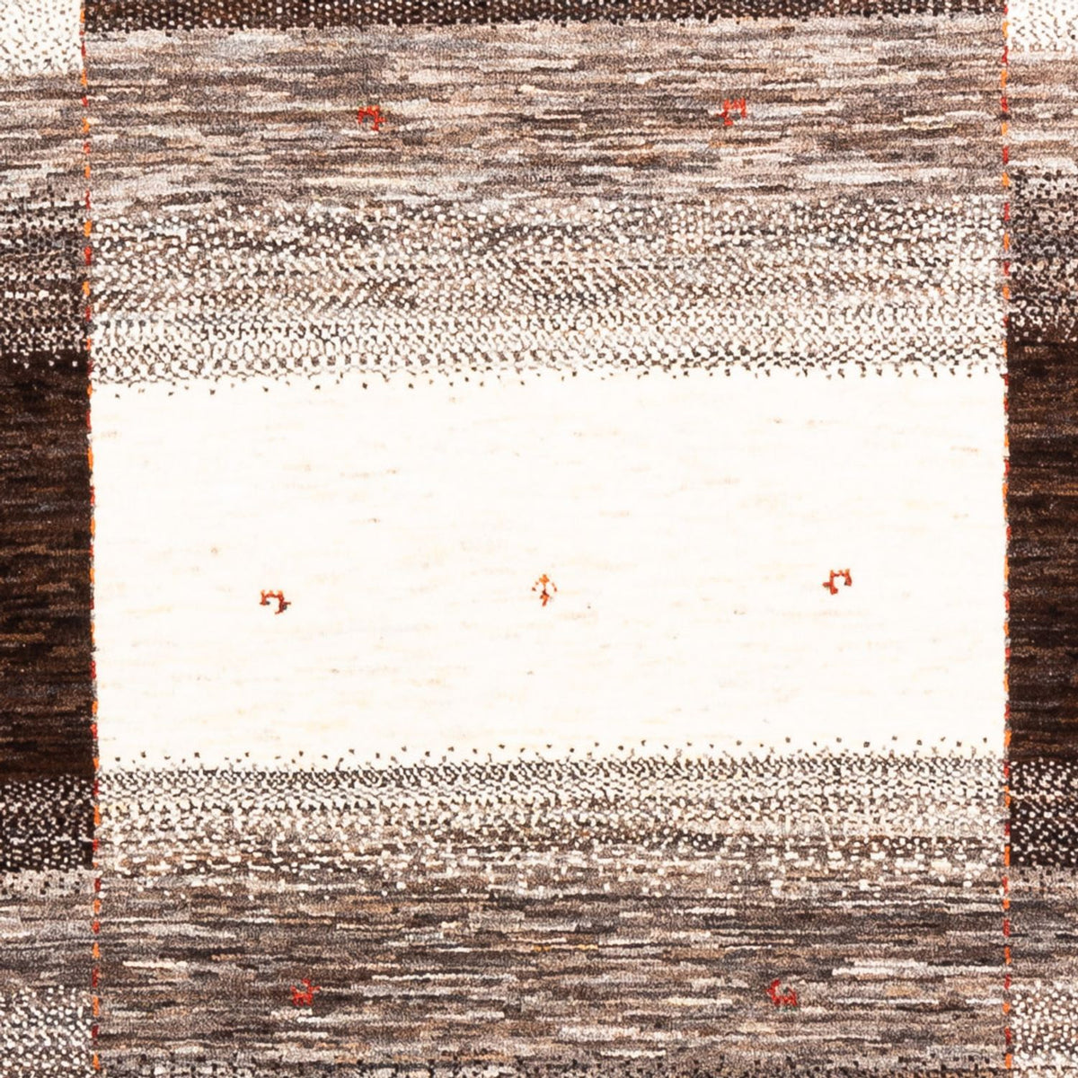 Gabbeh Rug - Loribaft Perser - 187 x 129 cm - grey