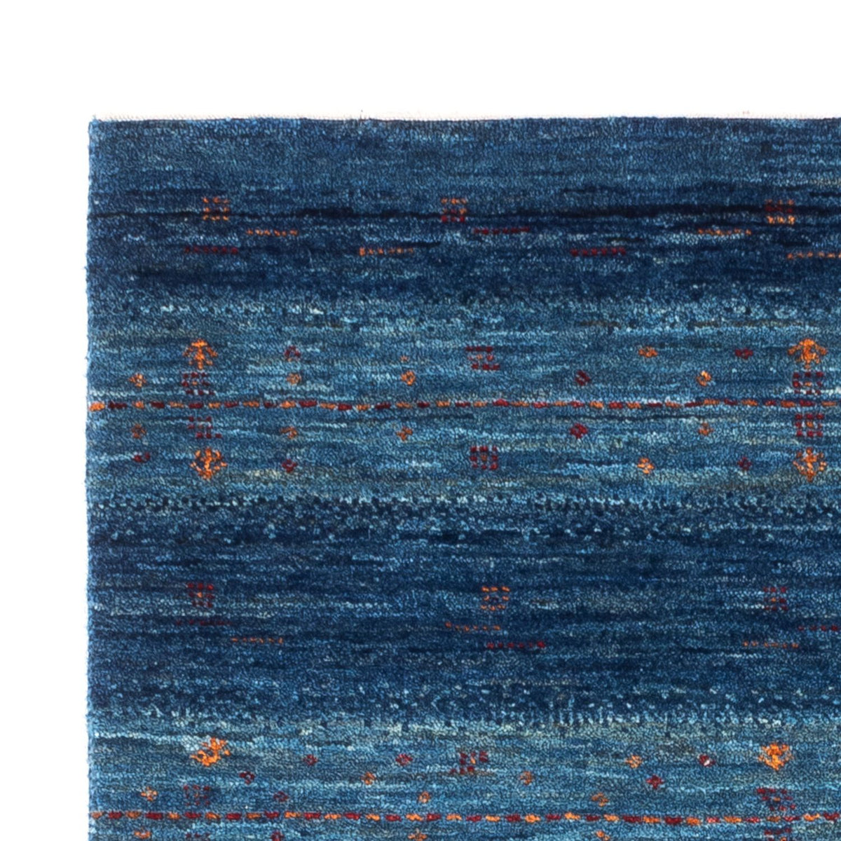 Gabbeh Rug - Loribaft Perser - 120 x 85 cm - blue