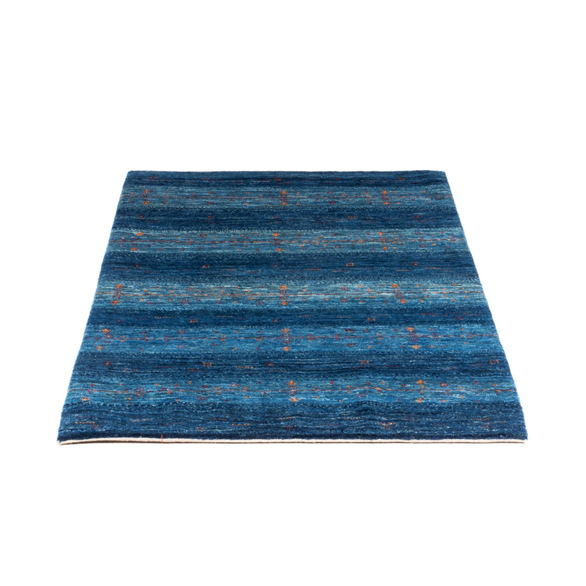 Gabbeh Rug - Loribaft Perser - 120 x 85 cm - blue