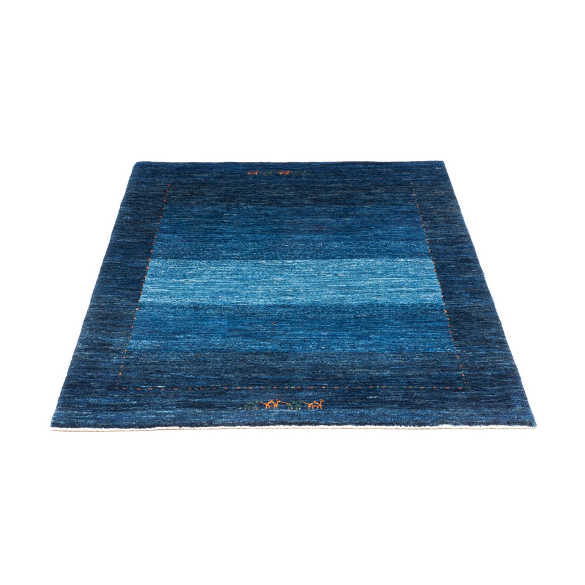 Gabbeh Rug - Loribaft Perser - 141 x 101 cm - blue