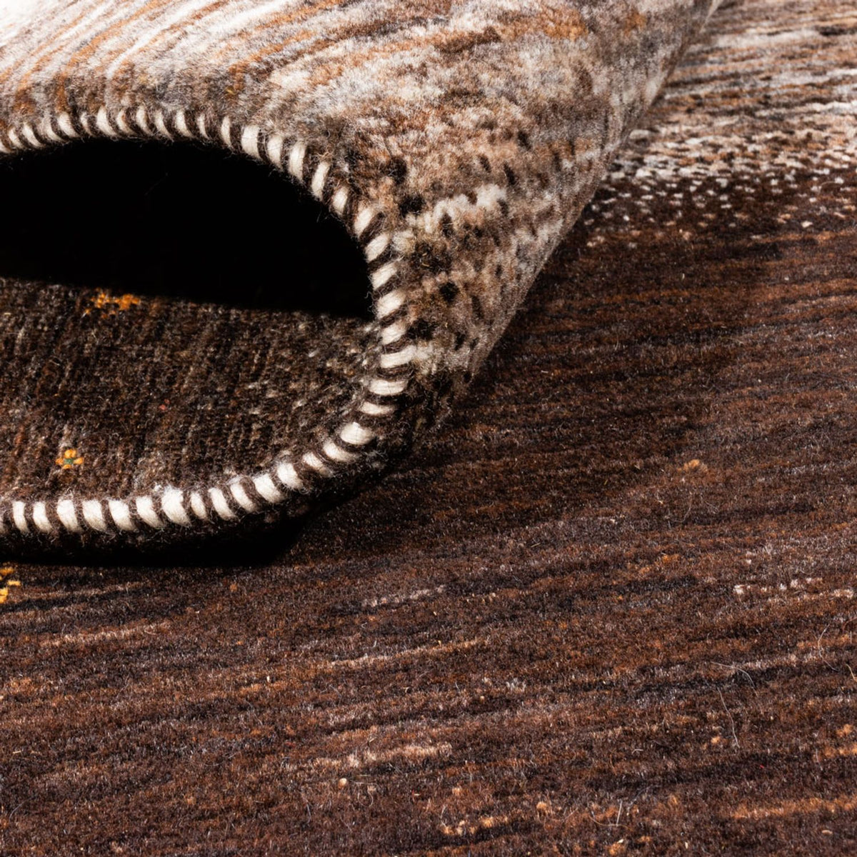 Gabbeh Rug - Loribaft Perser - 246 x 170 cm - grey