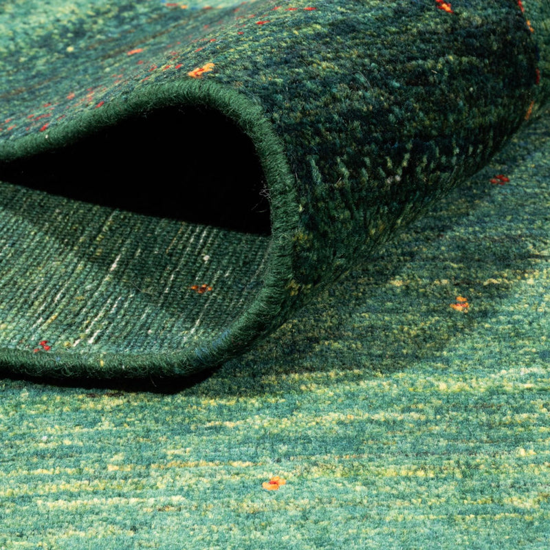 Gabbeh Rug - Loribaft Perser - 237 x 170 cm - green