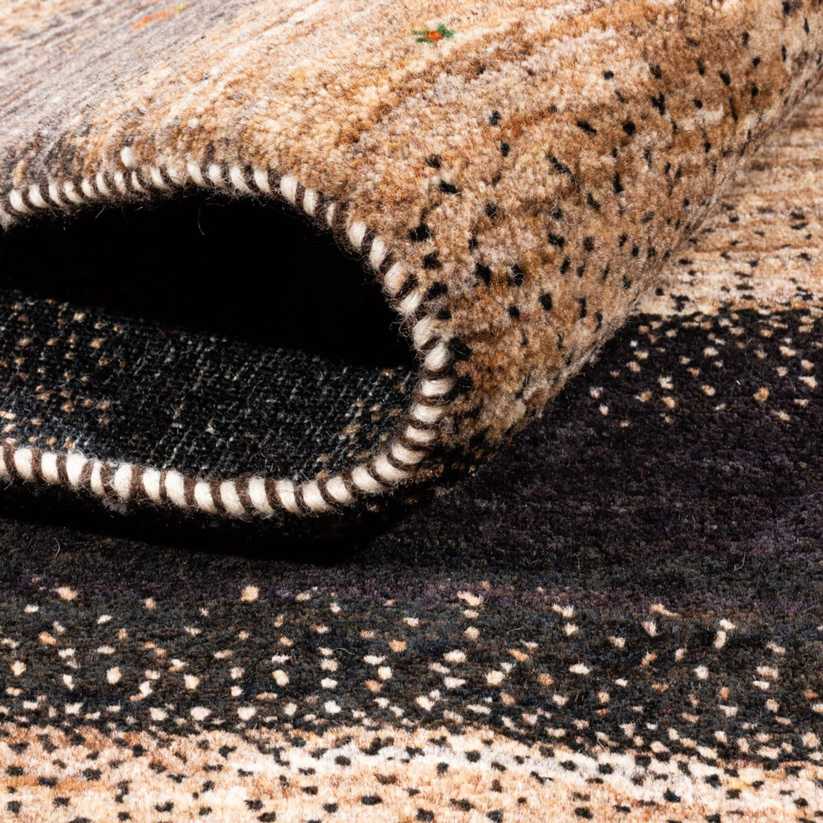 Gabbeh Rug - Loribaft Perser - 247 x 173 cm - grey