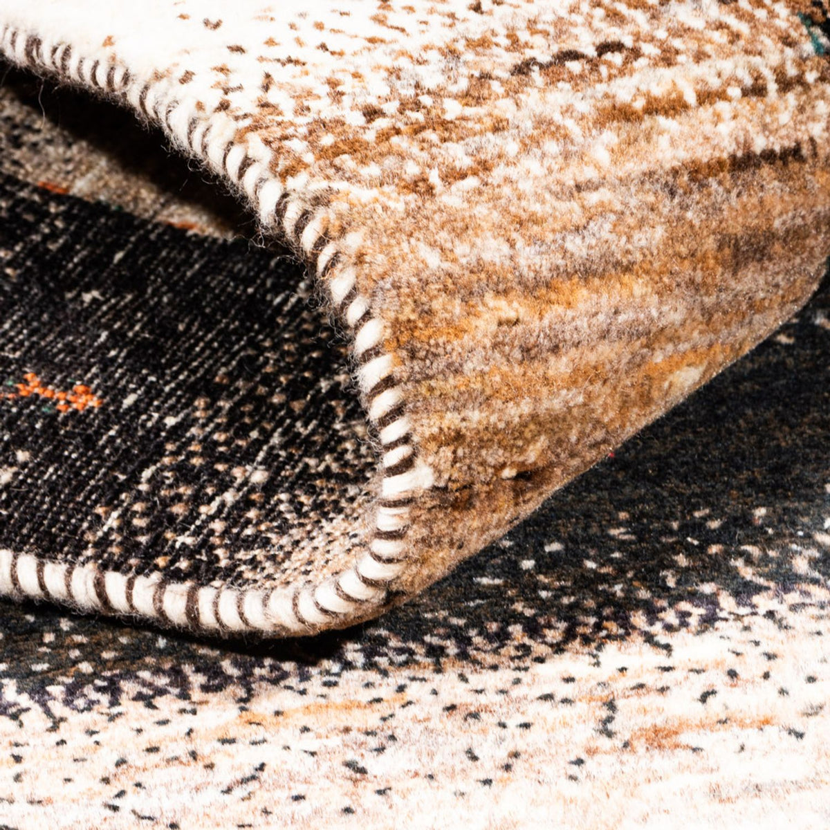 Gabbeh Rug - Loribaft Perser - 190 x 125 cm - grey