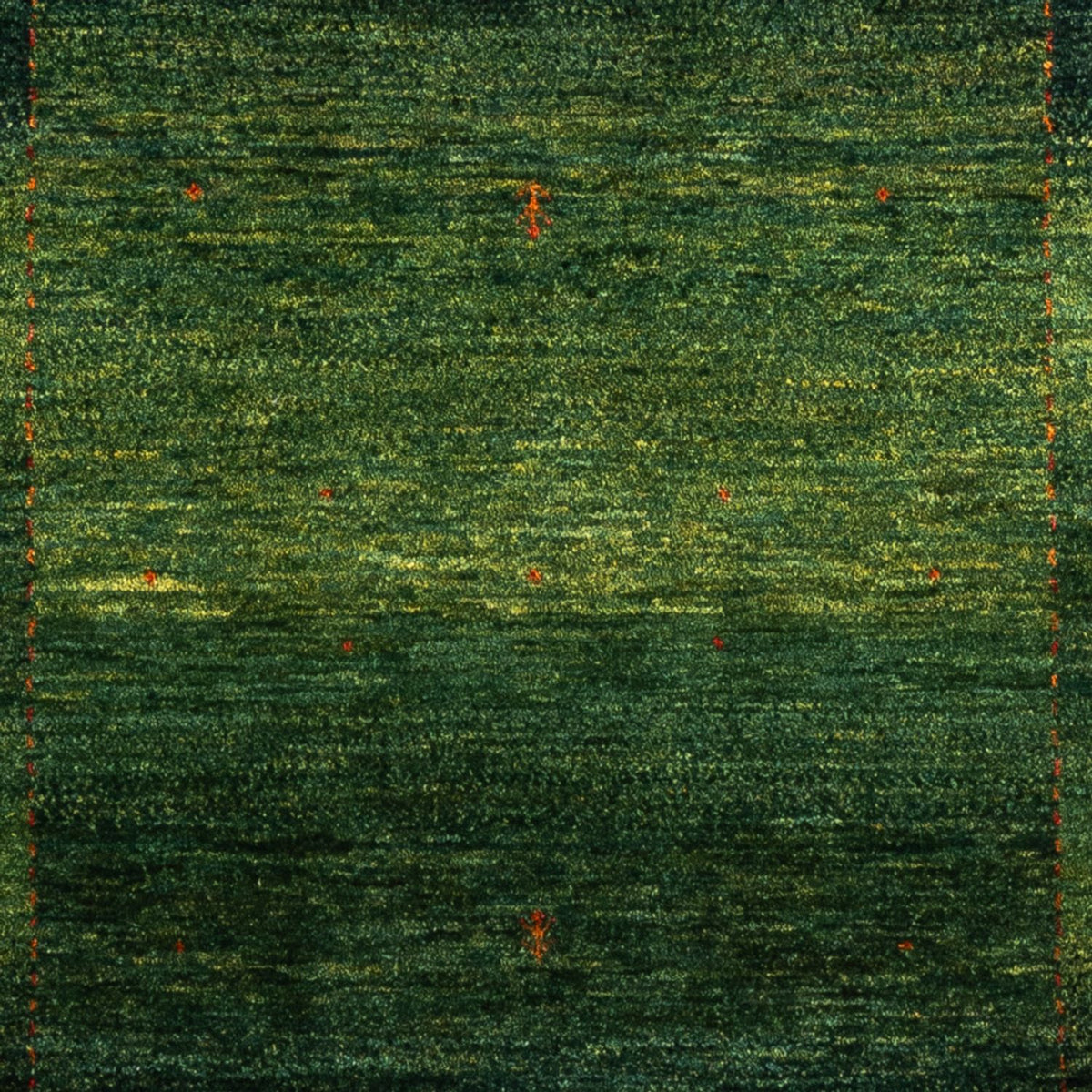 Gabbeh Rug - Loribaft Perser - 186 x 126 cm - green