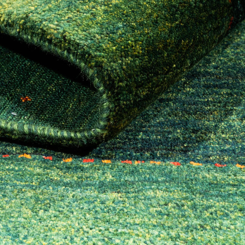 Gabbeh Rug - Loribaft Perser - 186 x 126 cm - green