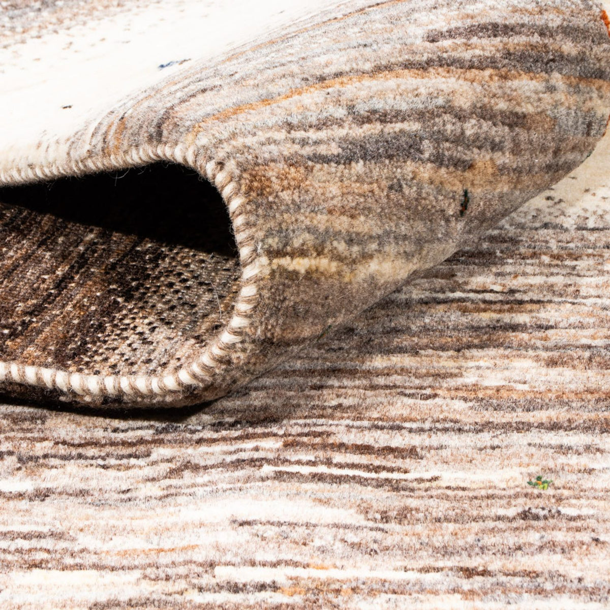 Gabbeh Rug - Loribaft Perser - 290 x 207 cm - natural