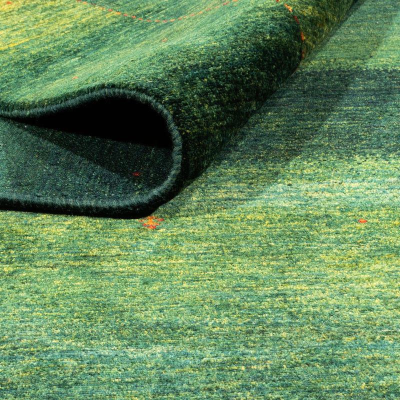 Gabbeh Rug - Loribaft Perser - 309 x 226 cm - green