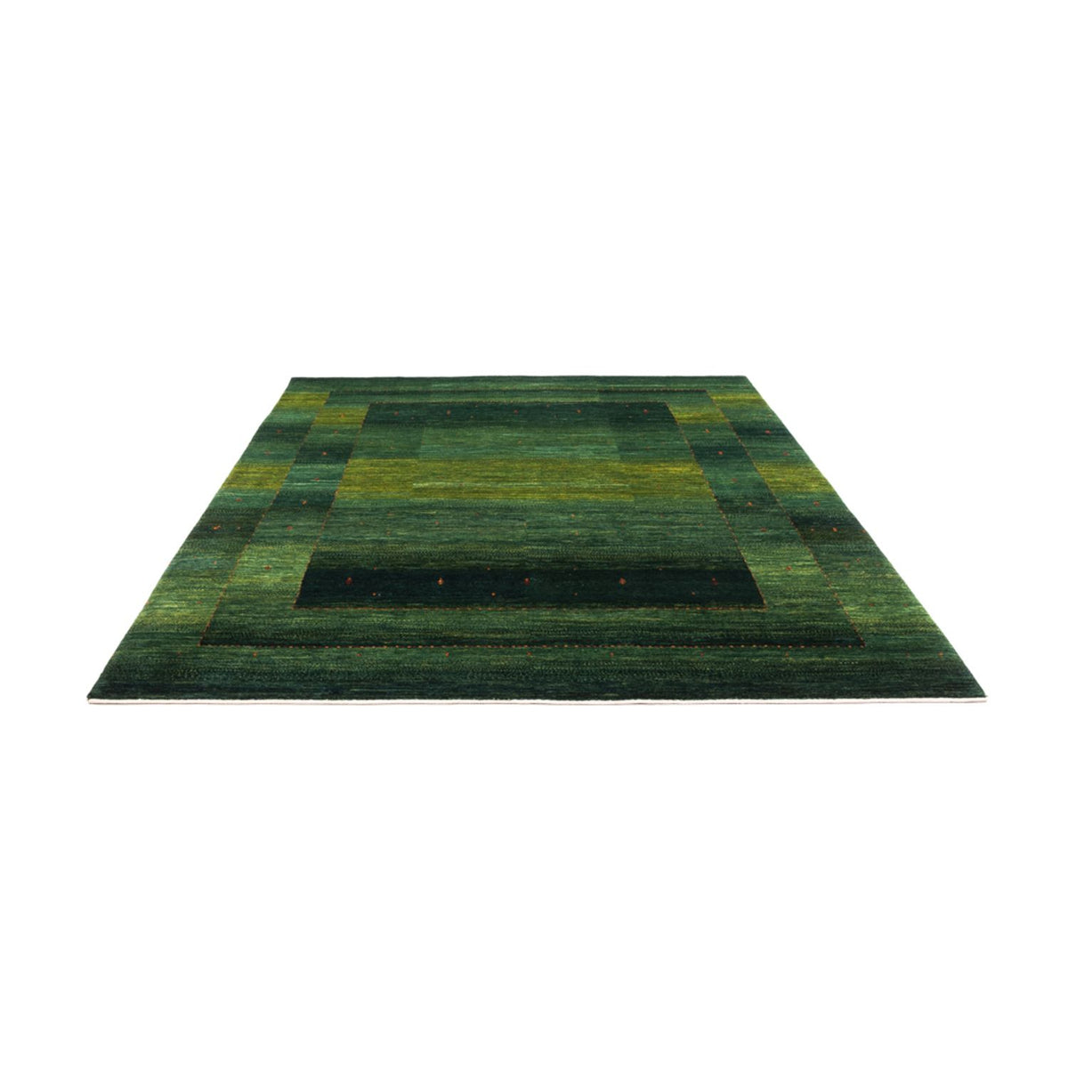 Gabbeh Rug - Loribaft Perser - 254 x 210 cm - green