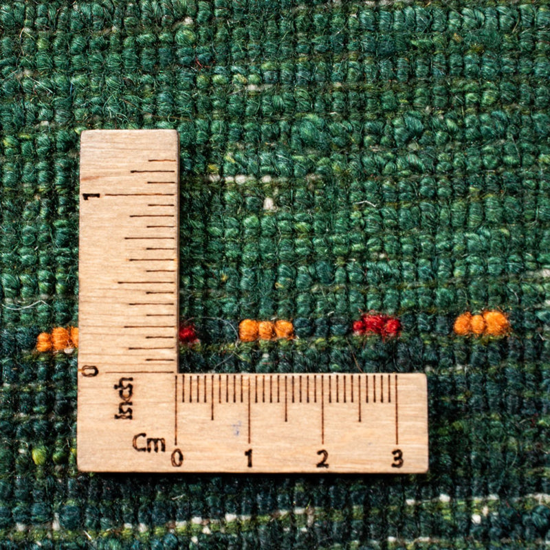 Gabbeh Rug - Loribaft Perser - 254 x 210 cm - green