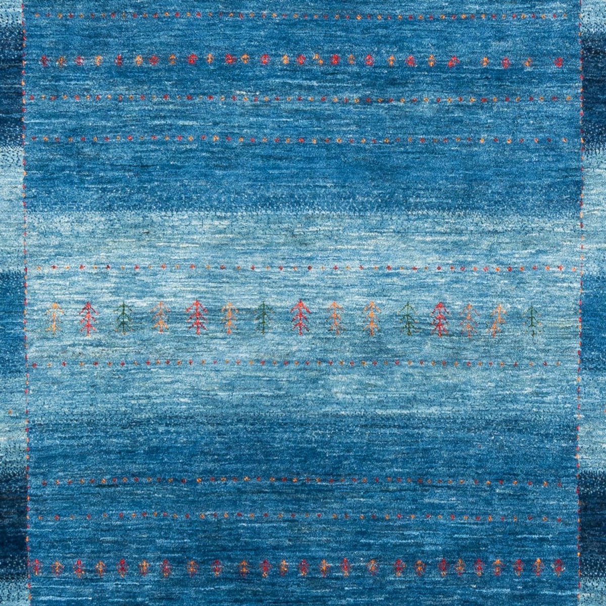 Gabbeh Rug - Loribaft Perser - 302 x 195 cm - blue
