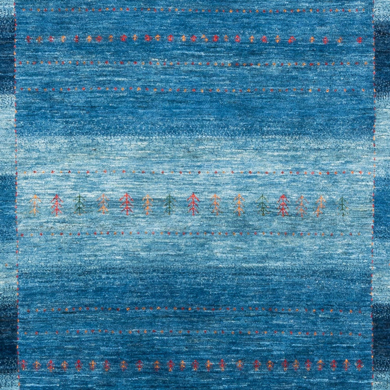 Gabbeh Rug - Loribaft Perser - 302 x 195 cm - blue