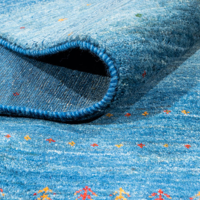 Gabbeh Rug - Loribaft Perser - 302 x 195 cm - blue