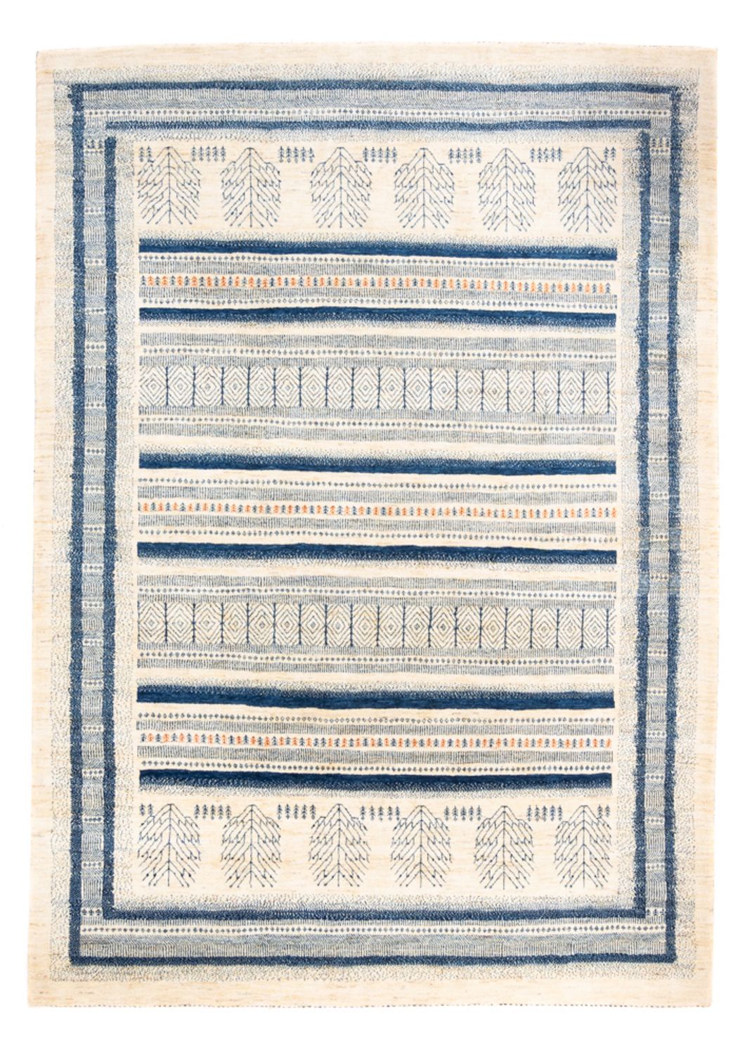 Gabbeh Rug - Loribaft Perser - 308 x 226 cm - cream