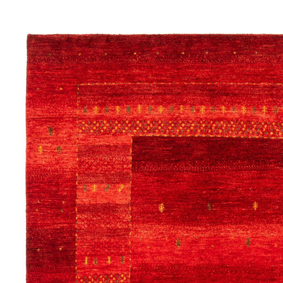 Gabbeh Rug - Loribaft Perser - 277 x 220 cm - red