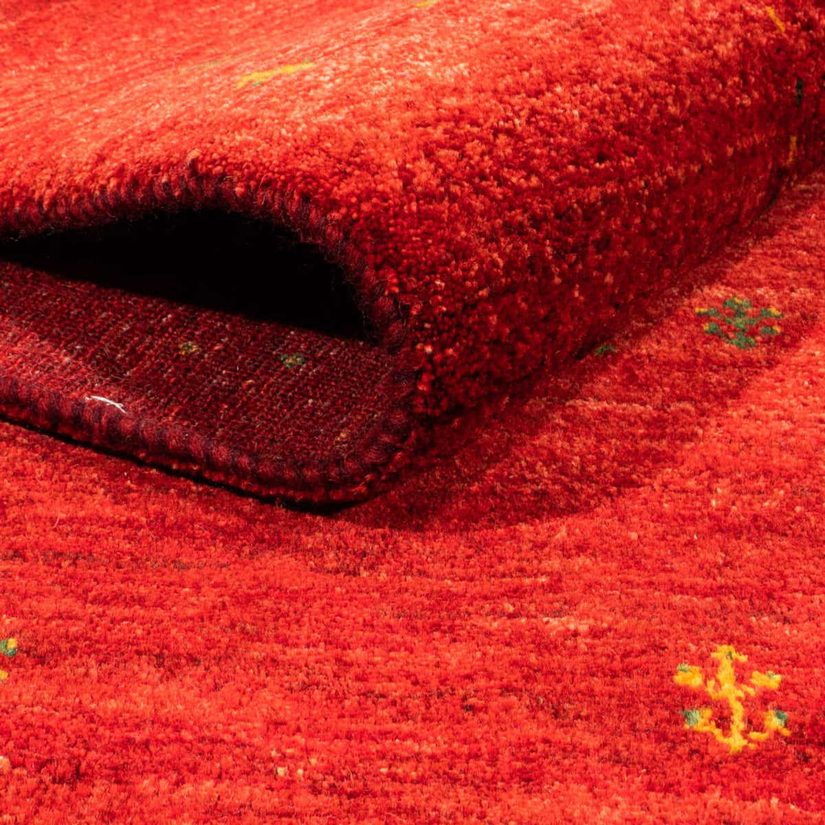 Gabbeh Rug - Loribaft Perser - 277 x 220 cm - red