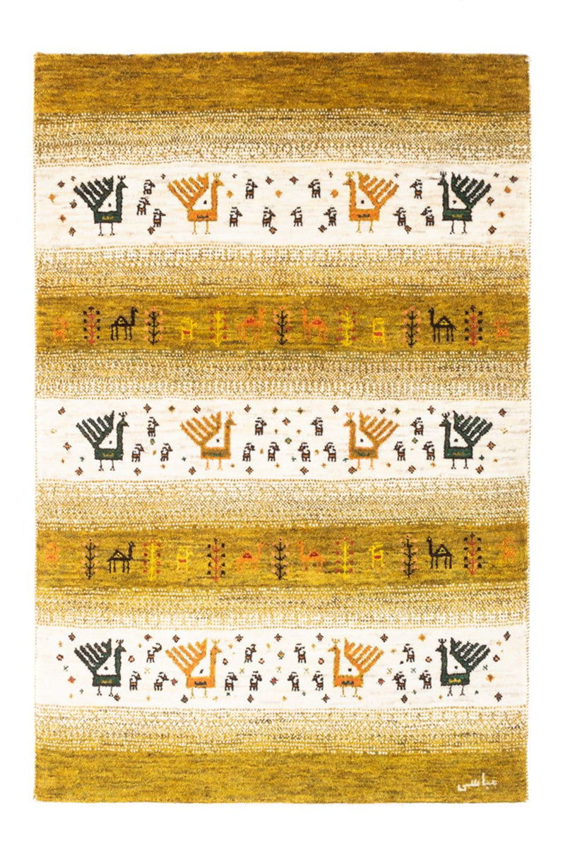 Gabbeh Rug - Loribaft Perser - 128 x 82 cm - multicolored