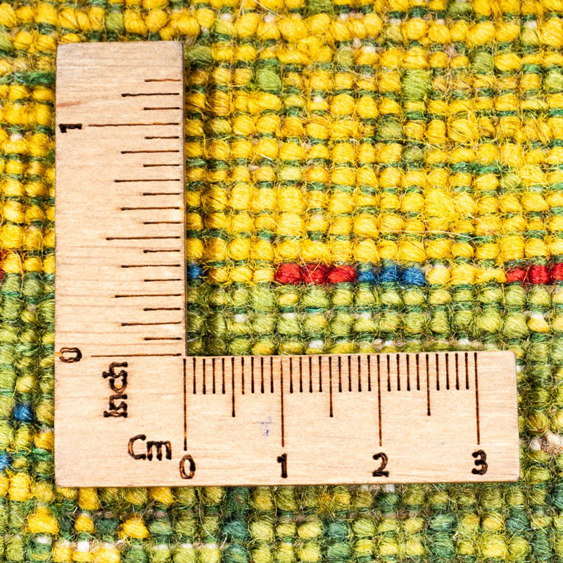 Gabbeh Rug - Loribaft Perser - 128 x 76 cm - green