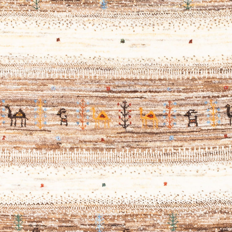 Gabbeh Rug - Loribaft Perser - 122 x 82 cm - grey