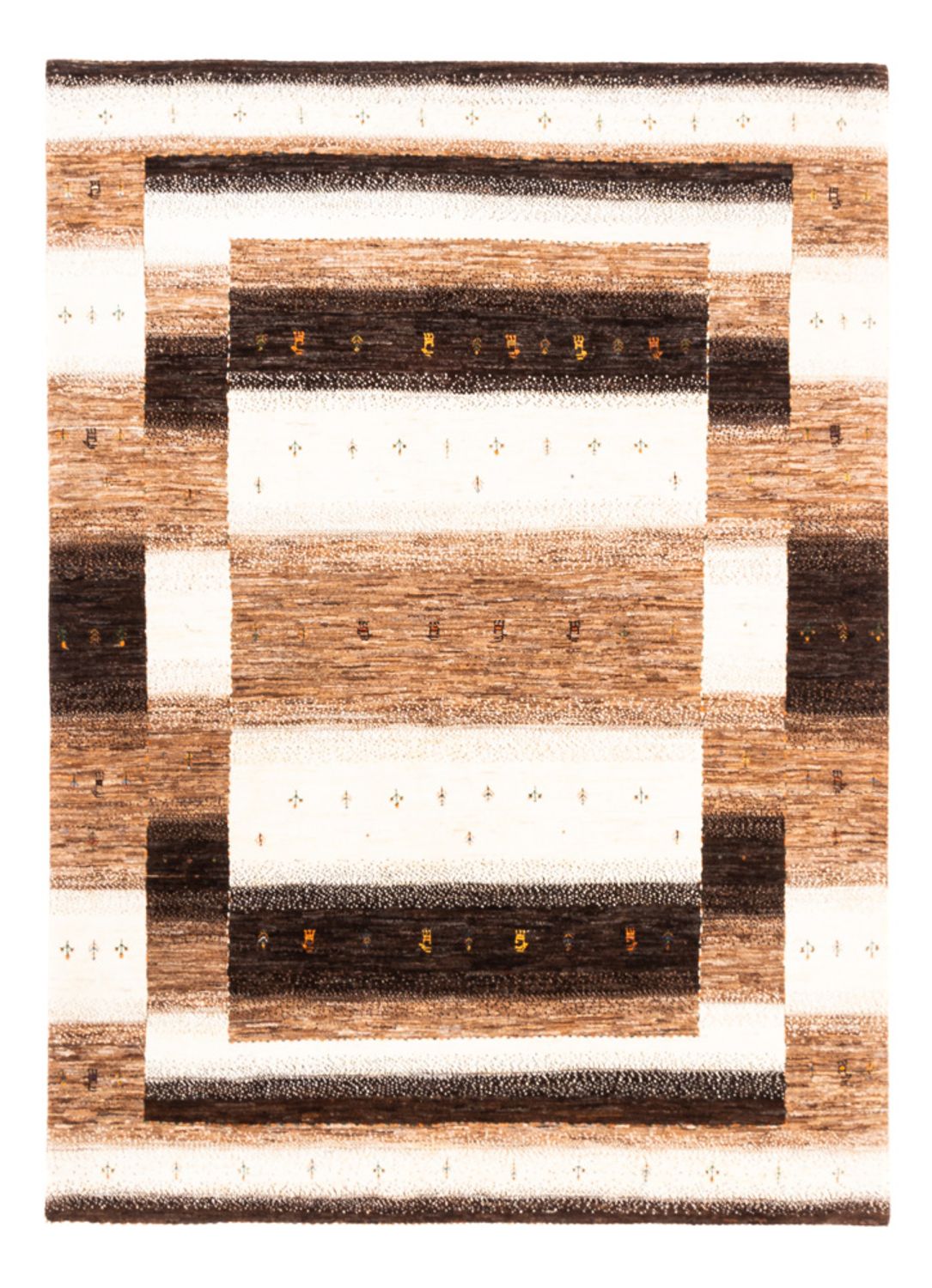 Gabbeh Rug - Loribaft Perser - 233 x 179 cm - natural