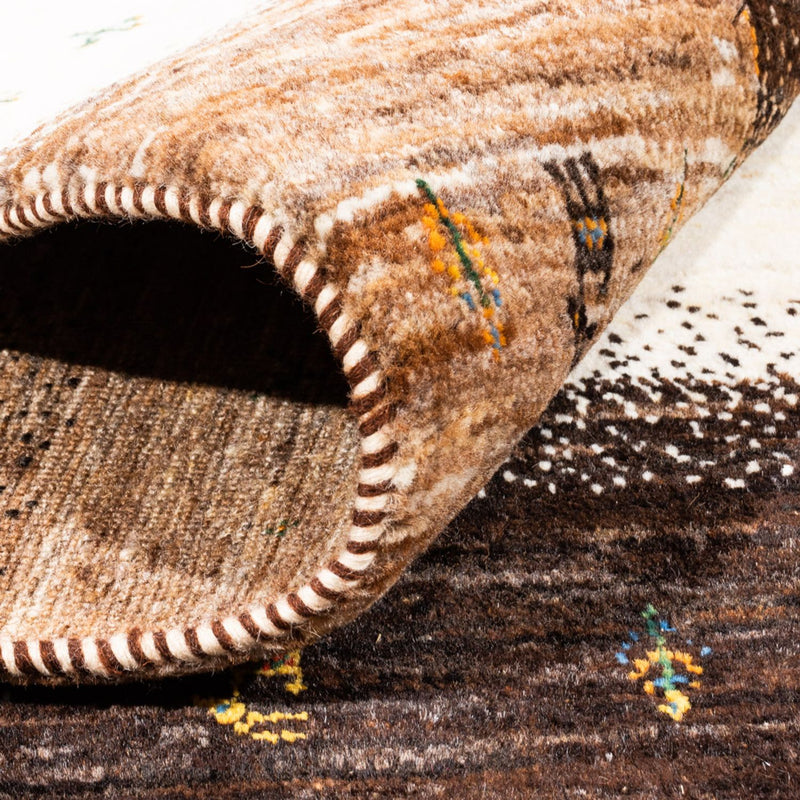 Gabbeh Rug - Loribaft Perser - 233 x 179 cm - natural