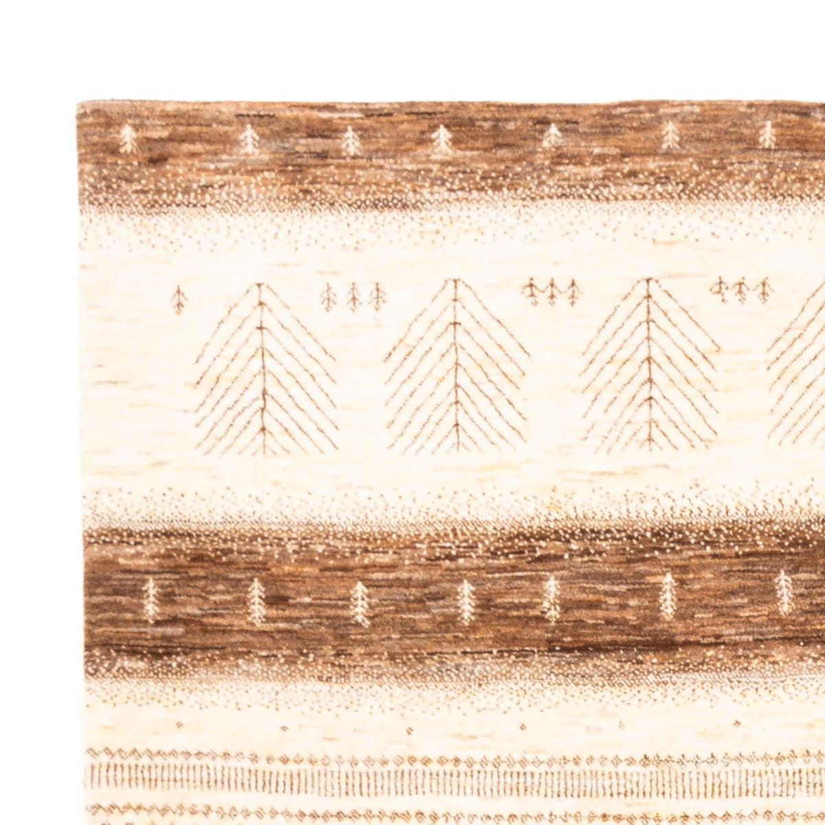 Gabbeh Rug - Loribaft Perser - 251 x 182 cm - natural