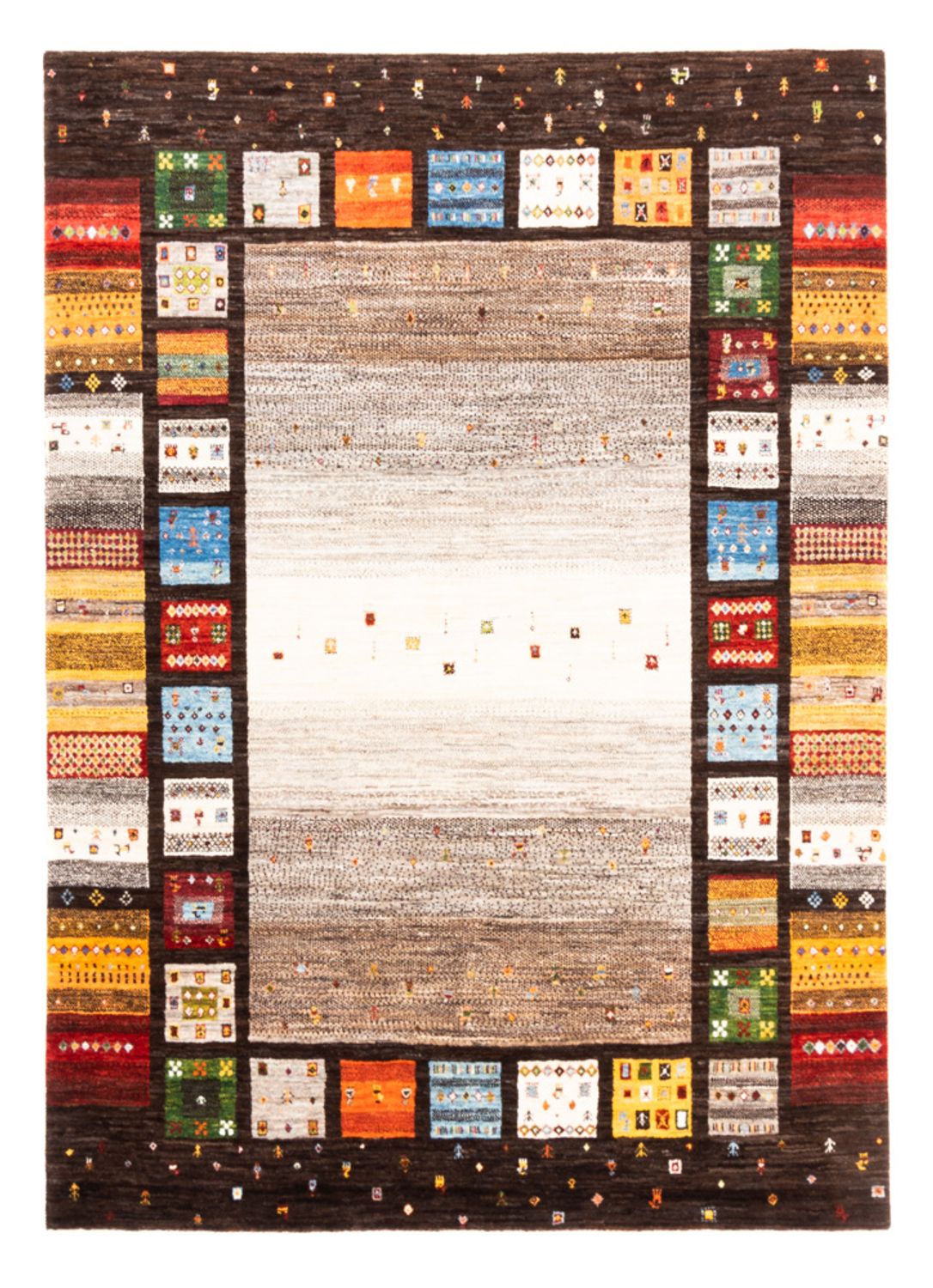 Gabbeh Rug - Loribaft Perser - Royal - 234 x 174 cm - multicolored