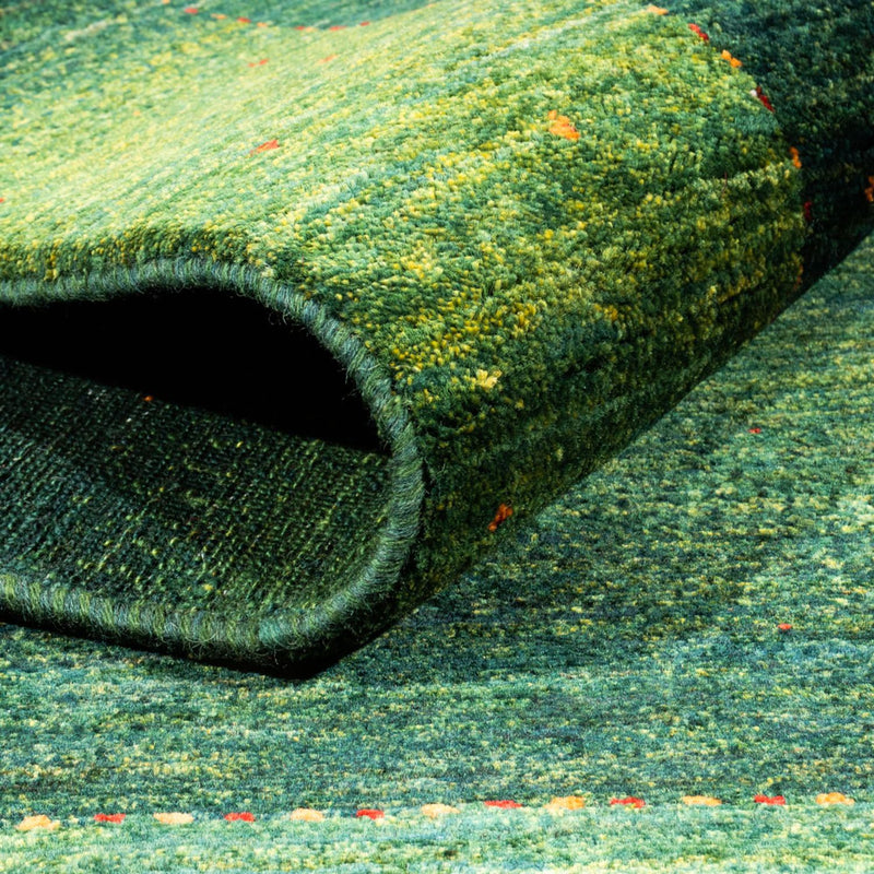 Gabbeh Rug - Loribaft Perser - 187 x 127 cm - green