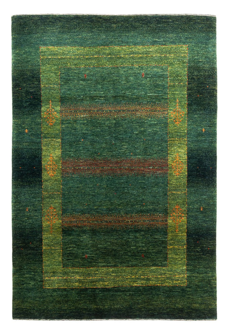 Gabbeh Rug - Loribaft Perser - 190 x 132 cm - green
