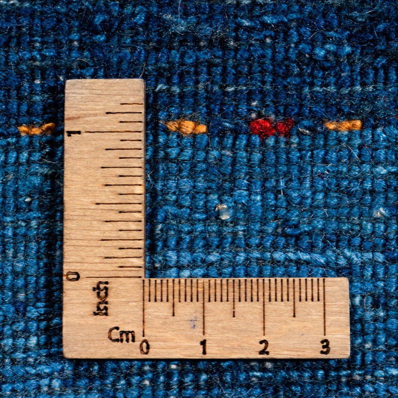 Gabbeh Rug - Loribaft Perser - 192 x 127 cm - blue