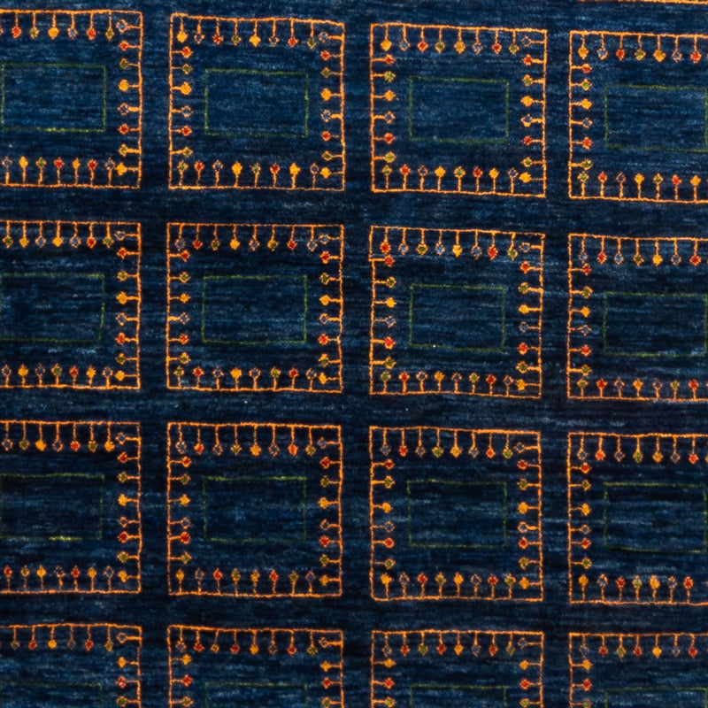 Gabbeh Rug - Loribaft Perser - 253 x 180 cm - blue
