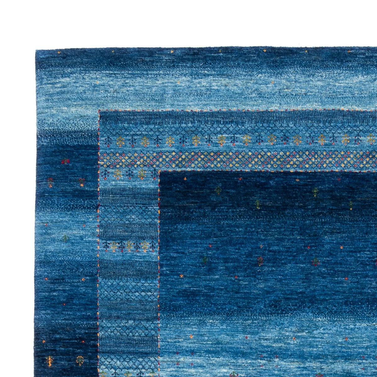 Gabbeh Rug - Loribaft Perser - 331 x 228 cm - blue
