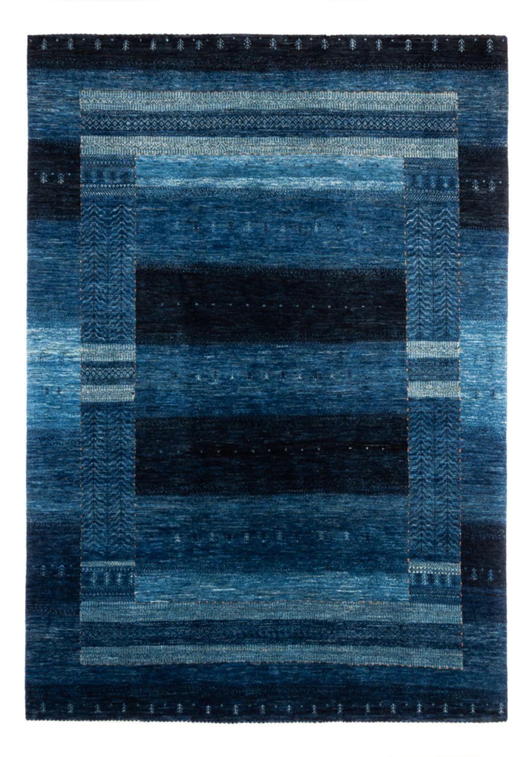 Gabbeh Rug - Loribaft Perser - 288 x 197 cm - blue
