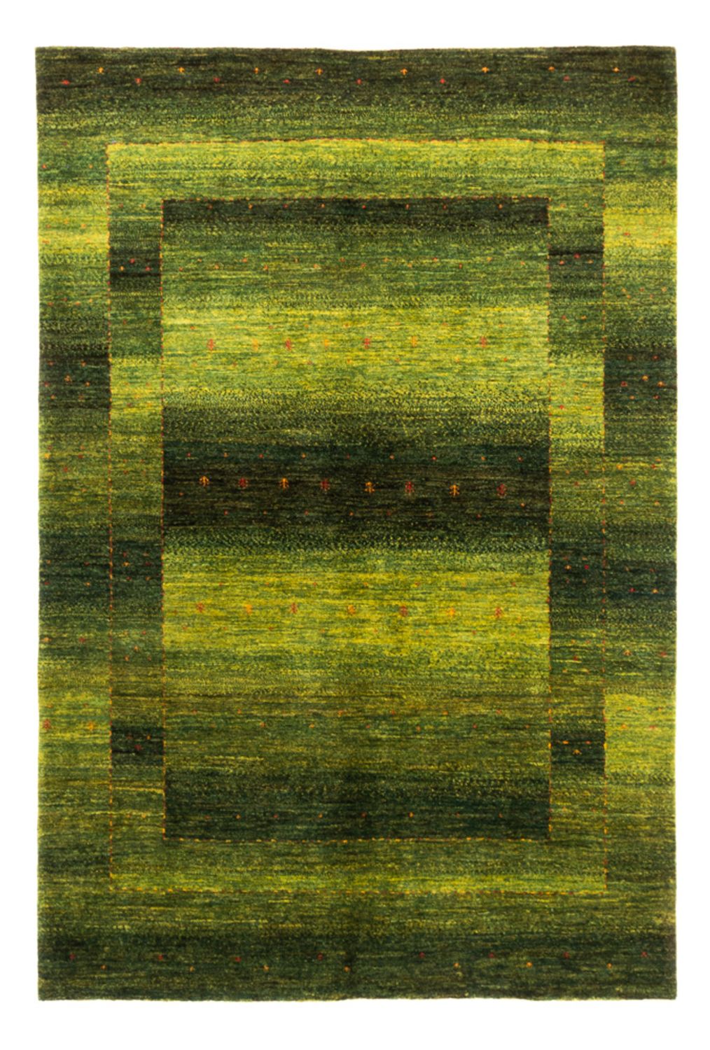 Gabbeh Rug - Loribaft Perser - 236 x 166 cm - green