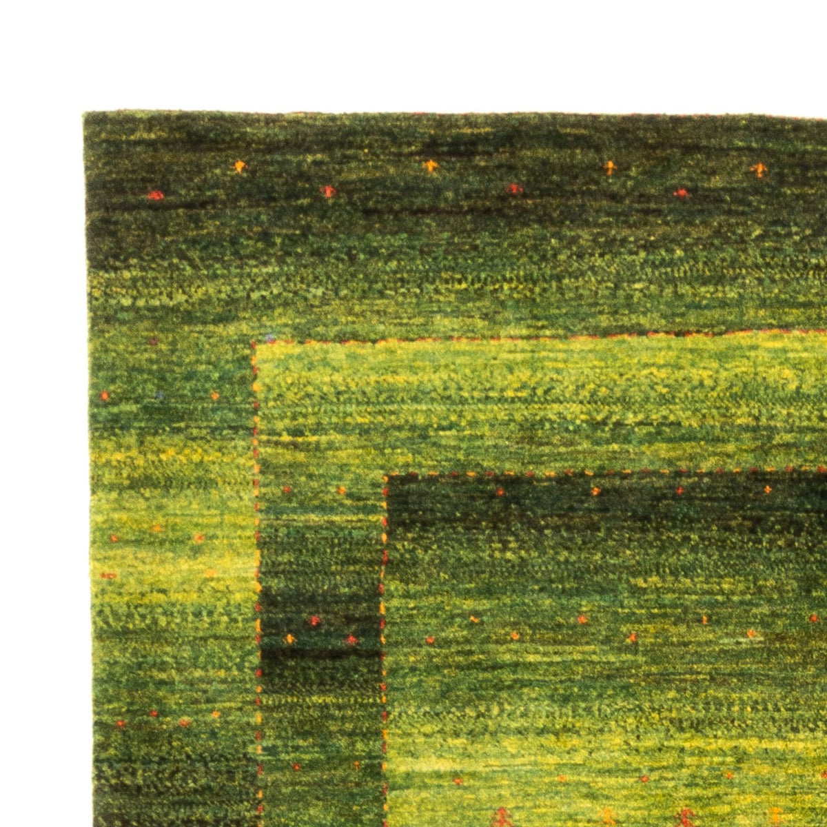 Gabbeh Rug - Loribaft Perser - 236 x 166 cm - green