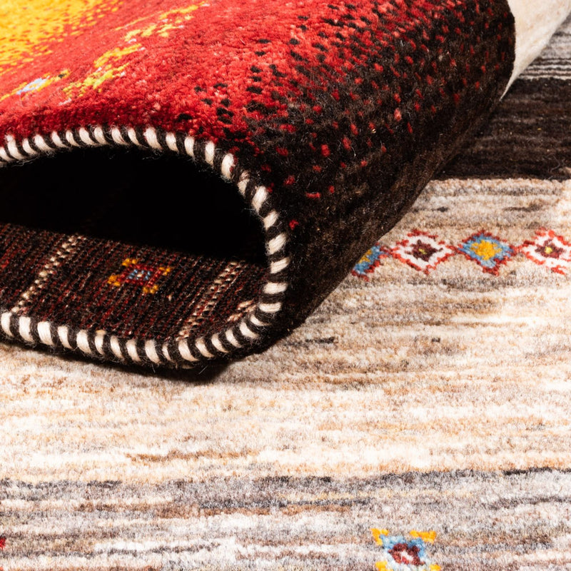 Gabbeh Rug - Loribaft Perser - Royal - 244 x 177 cm - natural